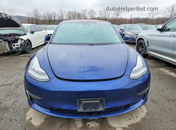 5YJ3E1EB7JF064912 2018 TESLA MODEL Blue Vista frontal