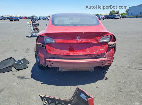 5YJ3E1EB7JF073397 2018 TESLA MODEL Красный 