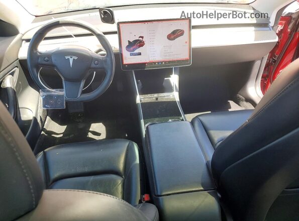 5YJ3E1EB7JF073397 2018 TESLA MODEL Красный 