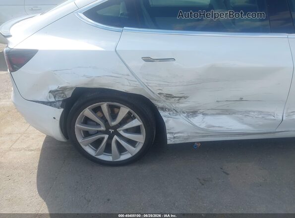 5YJ3E1EB7JF096873 2018 TESLA MODEL 3 Белый Вид спереди