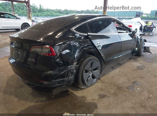 5YJ3E1EB7JF182295 2018 TESLA MODEL 3 Black Задня права чверть