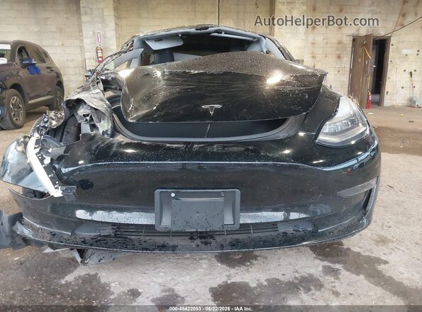 5YJ3E1EB7JF182295 2018 TESLA MODEL 3 Black Вид ззаду