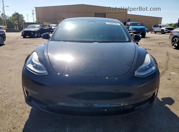 5YJ3E1EB7KF432247 2019 TESLA MODEL Black Դիմացի տեսք