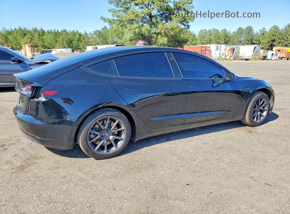 5YJ3E1EB7KF432247 2019 TESLA MODEL Black Հետևի աջ