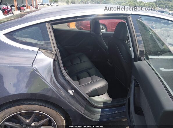 5YJ3E1EB7KF533319 2019 TESLA MODEL 3 Black Vista de la etiqueta del VIN