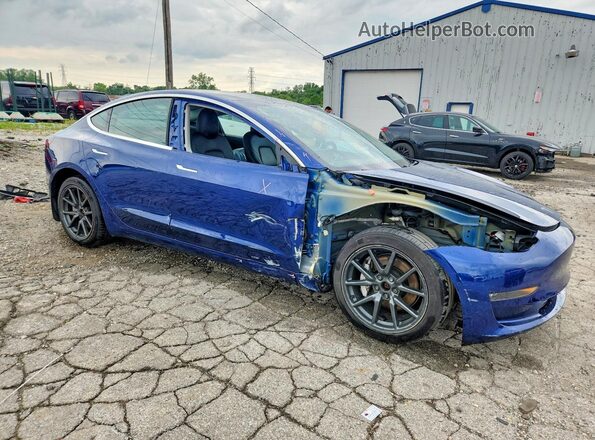 5YJ3E1EB7LF546878 2020 TESLA MODEL Blue Առջևի աջ