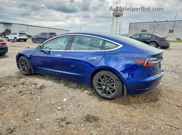 5YJ3E1EB7LF546878 2020 TESLA MODEL Blue Հետևի ձախ