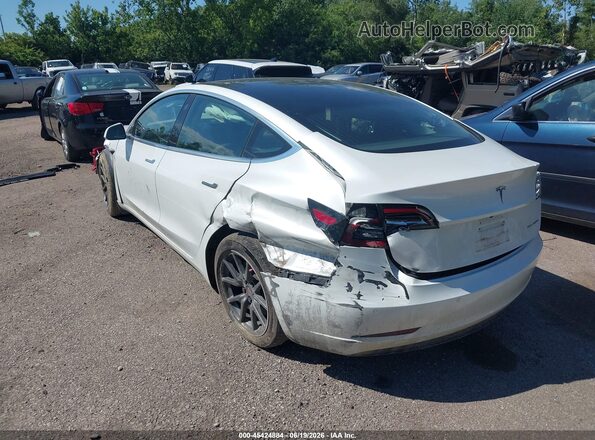 5YJ3E1EB7LF619425 2020 TESLA MODEL 3 White Задня ліва чверть