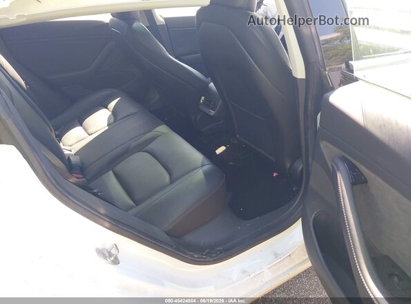 5YJ3E1EB7LF619425 2020 TESLA MODEL 3 White Вид наклейки з VIN-кодом