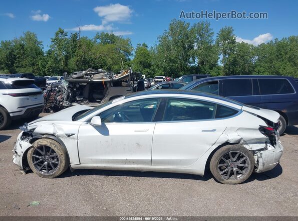 5YJ3E1EB7LF619425 2020 TESLA MODEL 3 White Вид задньої частини салону