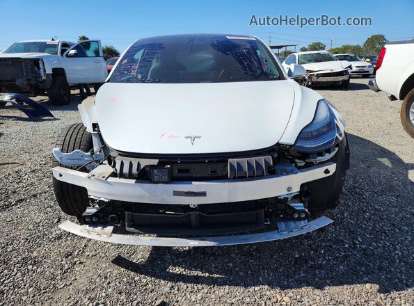 5YJ3E1EB7LF667331 2020 TESLA MODEL White წინა ხედი