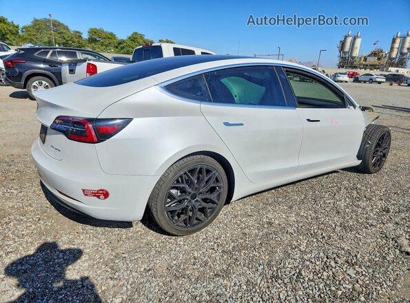 5YJ3E1EB7LF667331 2020 TESLA MODEL White უკანა მარჯვენა