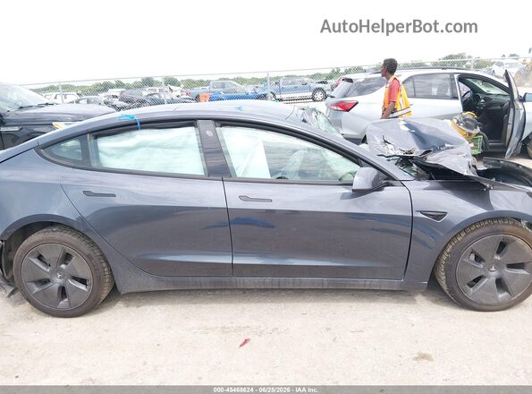 5YJ3E1EB7MF050884 2021 TESLA MODEL 3 Black წინა პანელის ხედი