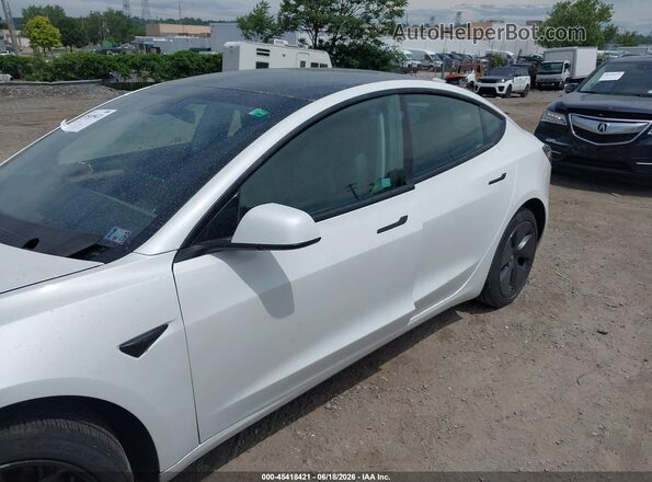 5YJ3E1EB7MF054854 2021 TESLA MODEL 3 White Vista frontal