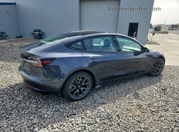 5YJ3E1EB7MF065630 2021 TESLA MODEL Угольный Задняя правая четверть