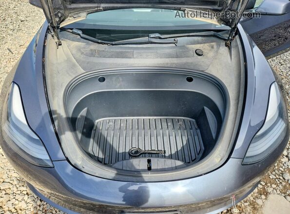5YJ3E1EB7MF065630 2021 TESLA MODEL Угольный Вид задней части салона