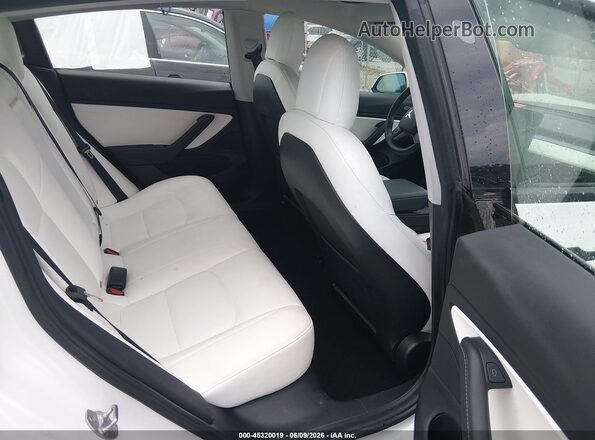 5YJ3E1EB7MF903333 2021 TESLA MODEL 3 White Вид наклейки з VIN-кодом