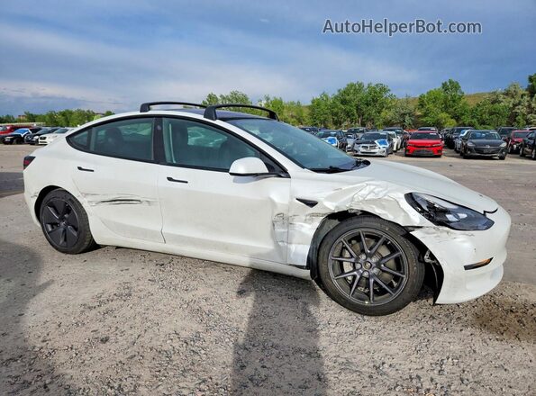 5YJ3E1EB7MF937949 2021 TESLA MODEL White Առջևի աջ
