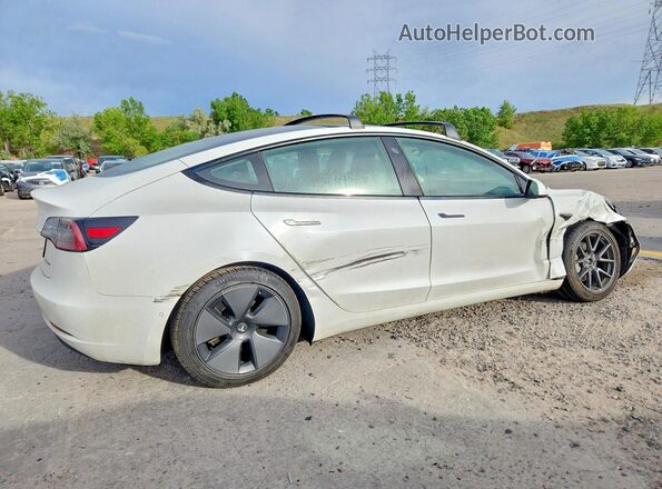 5YJ3E1EB7MF937949 2021 TESLA MODEL White Հետևի աջ