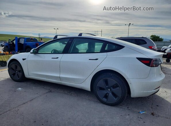 5YJ3E1EB7MF937949 2021 TESLA MODEL White Հետևի ձախ