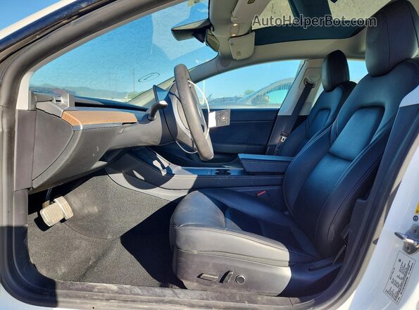 5YJ3E1EB7MF937949 2021 TESLA MODEL White Սալոնի դիմացի տեսք