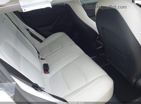 5YJ3E1EB7NF103763 2022 TESLA MODEL 3 White Вид наклейки з VIN-кодом