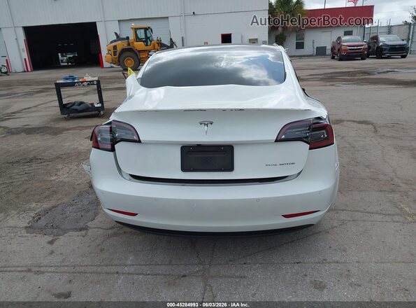 5YJ3E1EB7NF103763 2022 TESLA MODEL 3 White 