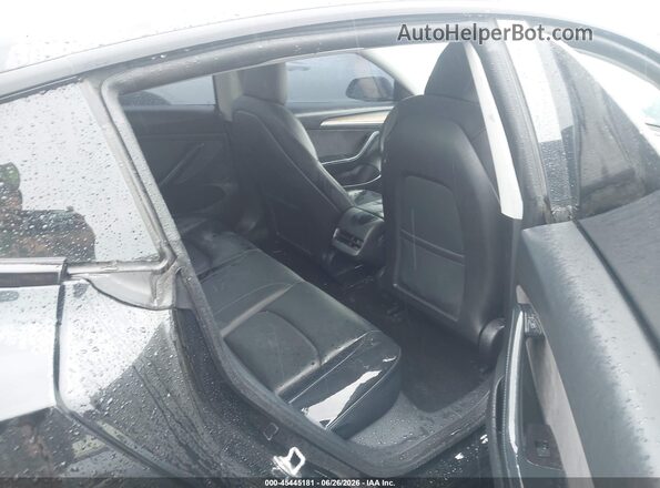 5YJ3E1EB7NF110034 2022 TESLA MODEL 3 Black Вид наклейки з VIN-кодом