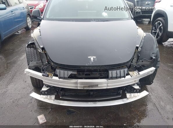 5YJ3E1EB7NF110034 2022 TESLA MODEL 3 Black Вид спереду