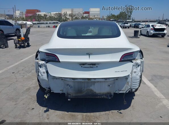5YJ3E1EB7NF136231 2022 TESLA MODEL 3 Белый Вид спереди