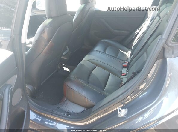 5YJ3E1EB7NF320729 2022 TESLA MODEL 3 Gray VIN კოდის სტიკერის ხედი