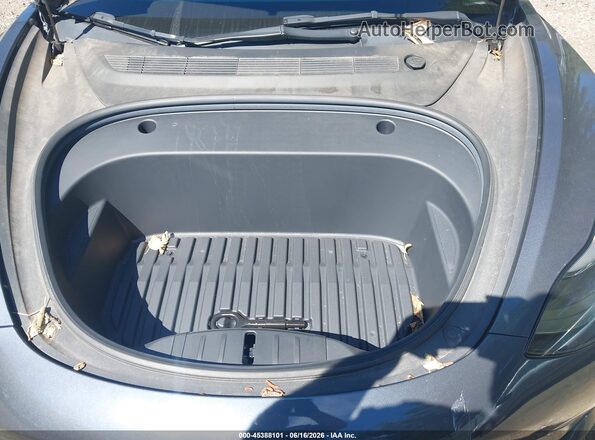 5YJ3E1EB7NF320729 2022 TESLA MODEL 3 Gray უკანა ხედი