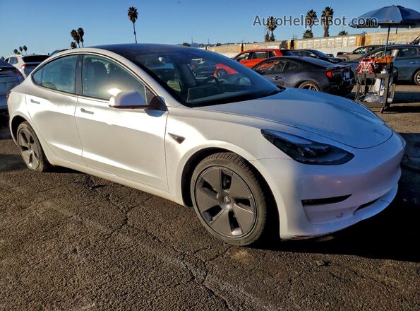 5YJ3E1EB7NF331553 2022 TESLA MODEL White Առջևի աջ
