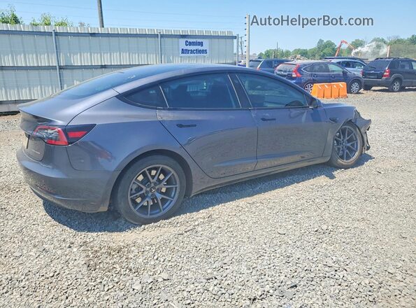 5YJ3E1EB7PF614991 2023 TESLA OTHER Gray Задня права чверть