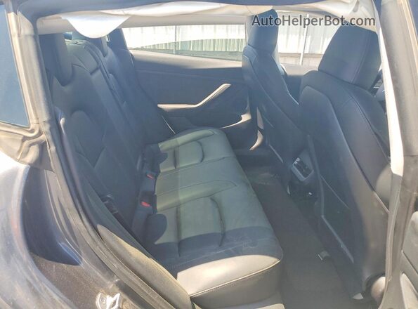 5YJ3E1EB7PF614991 2023 TESLA OTHER Gray Вид задніх сидінь