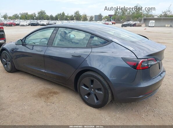 5YJ3E1EB7PF669991 2023 TESLA MODEL 3 Серый Задняя левая четверть