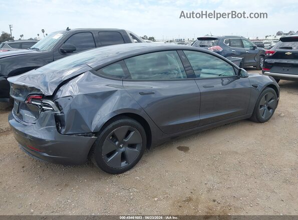 5YJ3E1EB7PF669991 2023 TESLA MODEL 3 Серый Задняя правая четверть