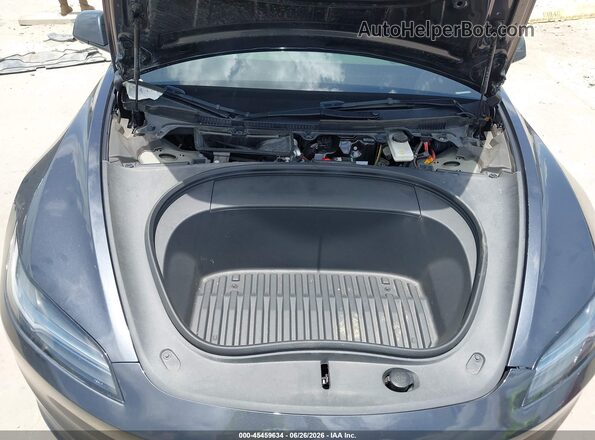 5YJ3E1EB7RF808245 2024 TESLA MODEL 3 Gray Vista trasera