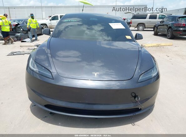 5YJ3E1EB7RF808245 2024 TESLA MODEL 3 Gray Vista del salpicadero