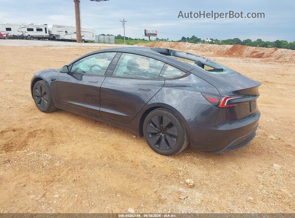 5YJ3E1EB7SF025352 2025 TESLA MODEL 3 Gray Հետևի ձախ