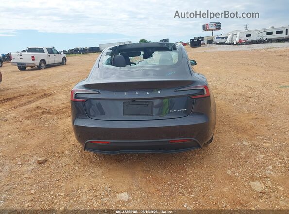 5YJ3E1EB7SF025352 2025 TESLA MODEL 3 Gray 