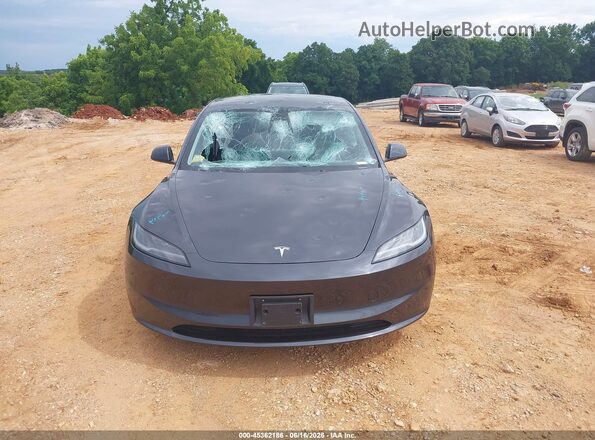 5YJ3E1EB7SF025352 2025 TESLA MODEL 3 Gray Սարքավորումների վահանակի տեսք