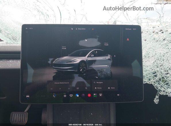 5YJ3E1EB7SF025352 2025 TESLA MODEL 3 Gray 