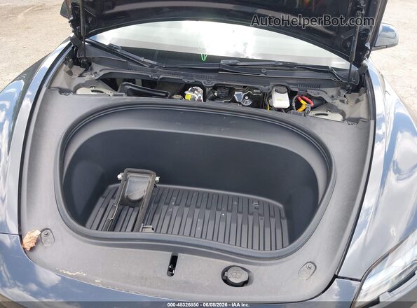 5YJ3E1EB7SF935034 2025 TESLA MODEL 3 Gray Widok z tyłu