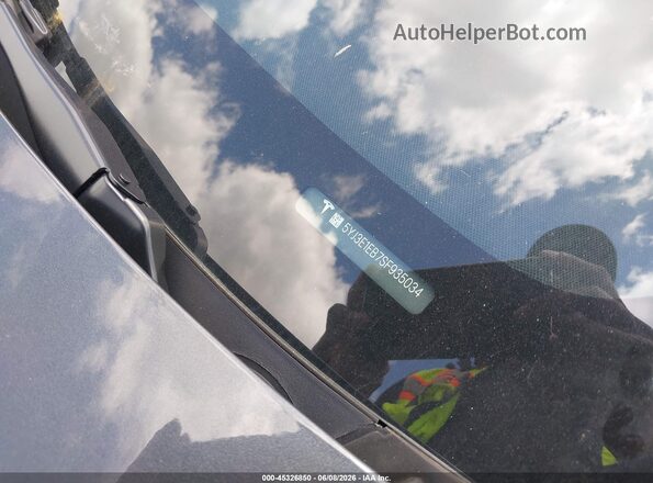 5YJ3E1EB7SF935034 2025 TESLA MODEL 3 Gray Widok komory silnika