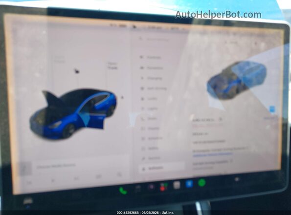 5YJ3E1EB8JF114880 2018 TESLA MODEL 3 Blue Rear seats view