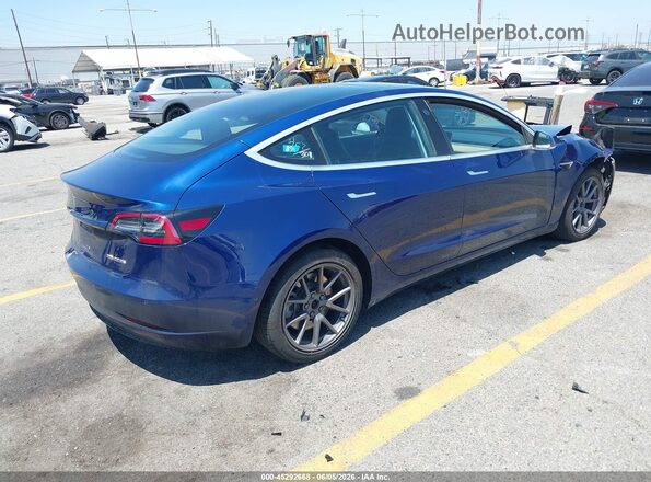 5YJ3E1EB8JF114880 2018 TESLA MODEL 3 Blue Rear right