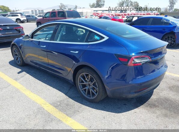 5YJ3E1EB8JF114880 2018 TESLA MODEL 3 Blue Rear left