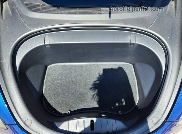 5YJ3E1EB8JF134689 2018 TESLA MODEL Blue Սալոնի հետևի տեսք
