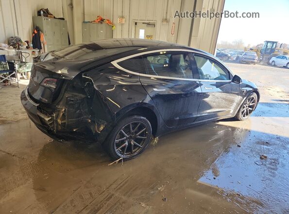 5YJ3E1EB8KF432208 2019 TESLA MODEL Black უკანა მარჯვენა